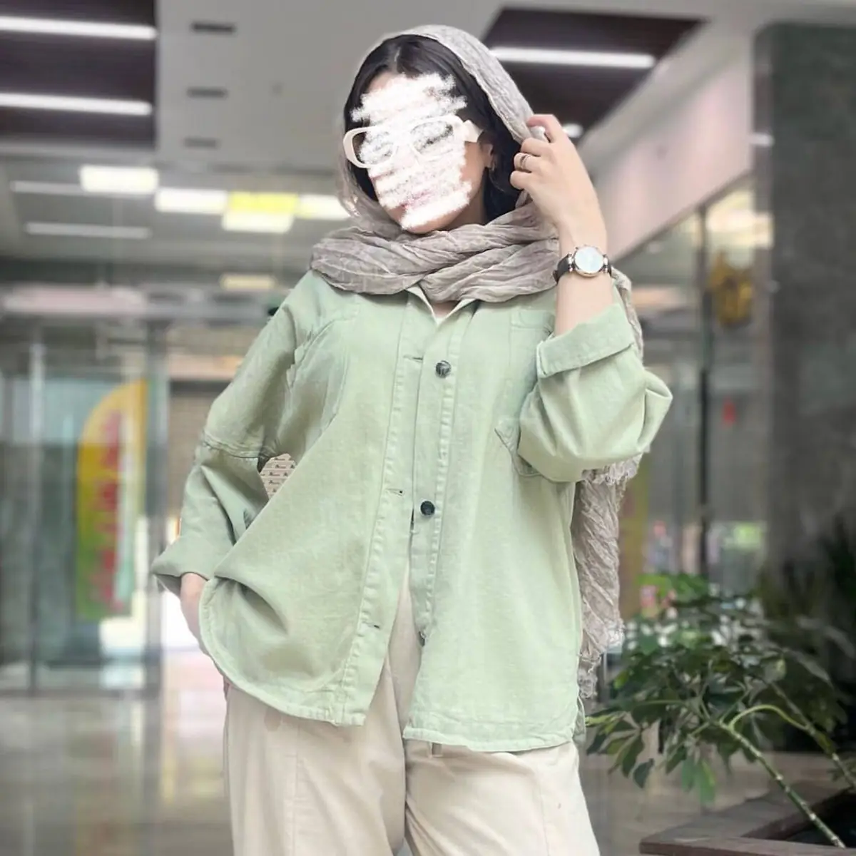 شومیز مانتویی کوتاه 