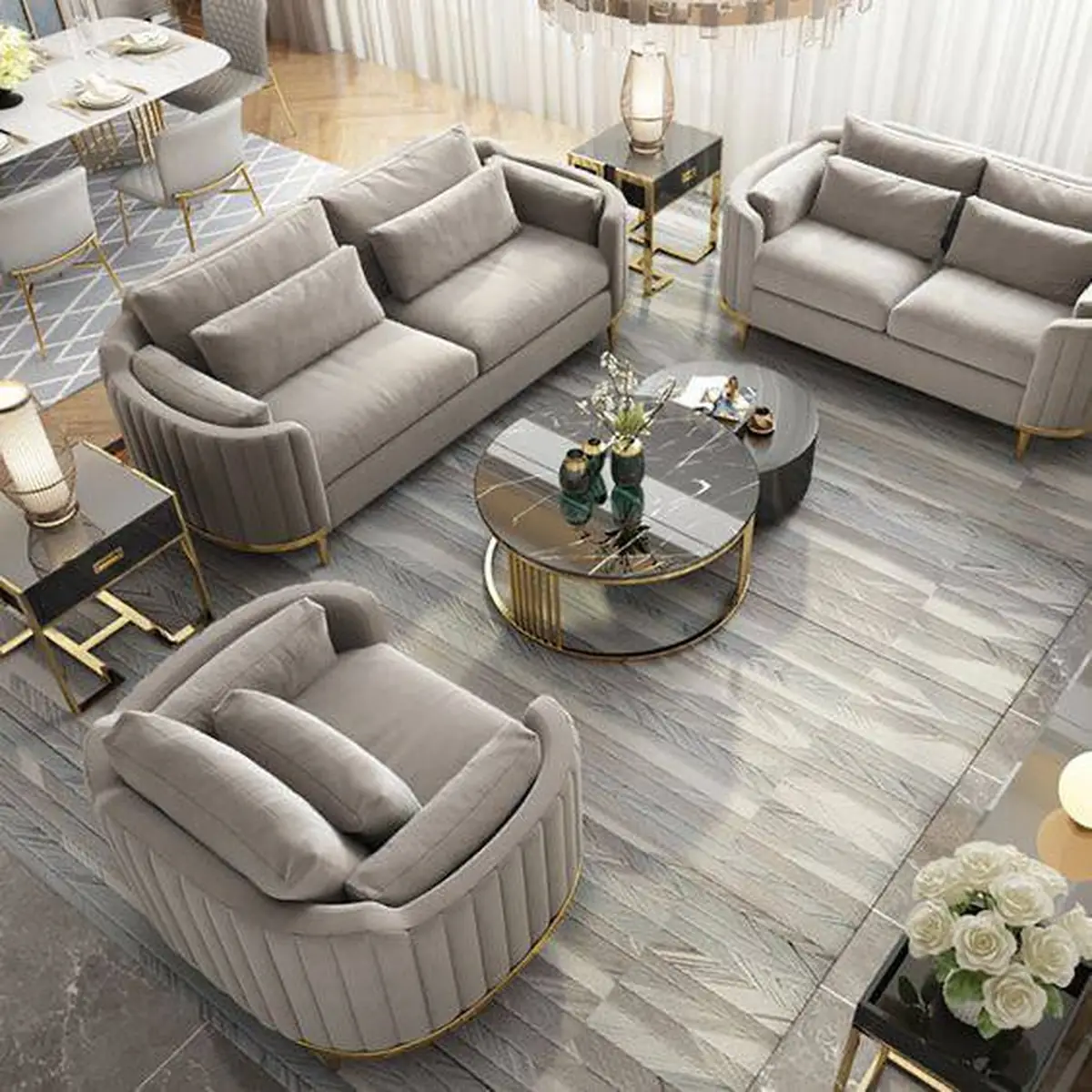 مبل کلاسیک چوبی 