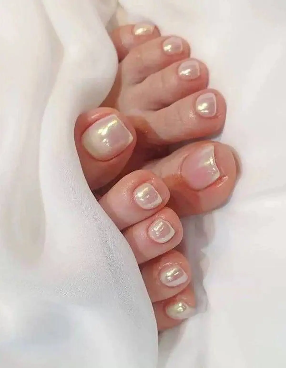 مدل ژلیش ناخن پا 1403