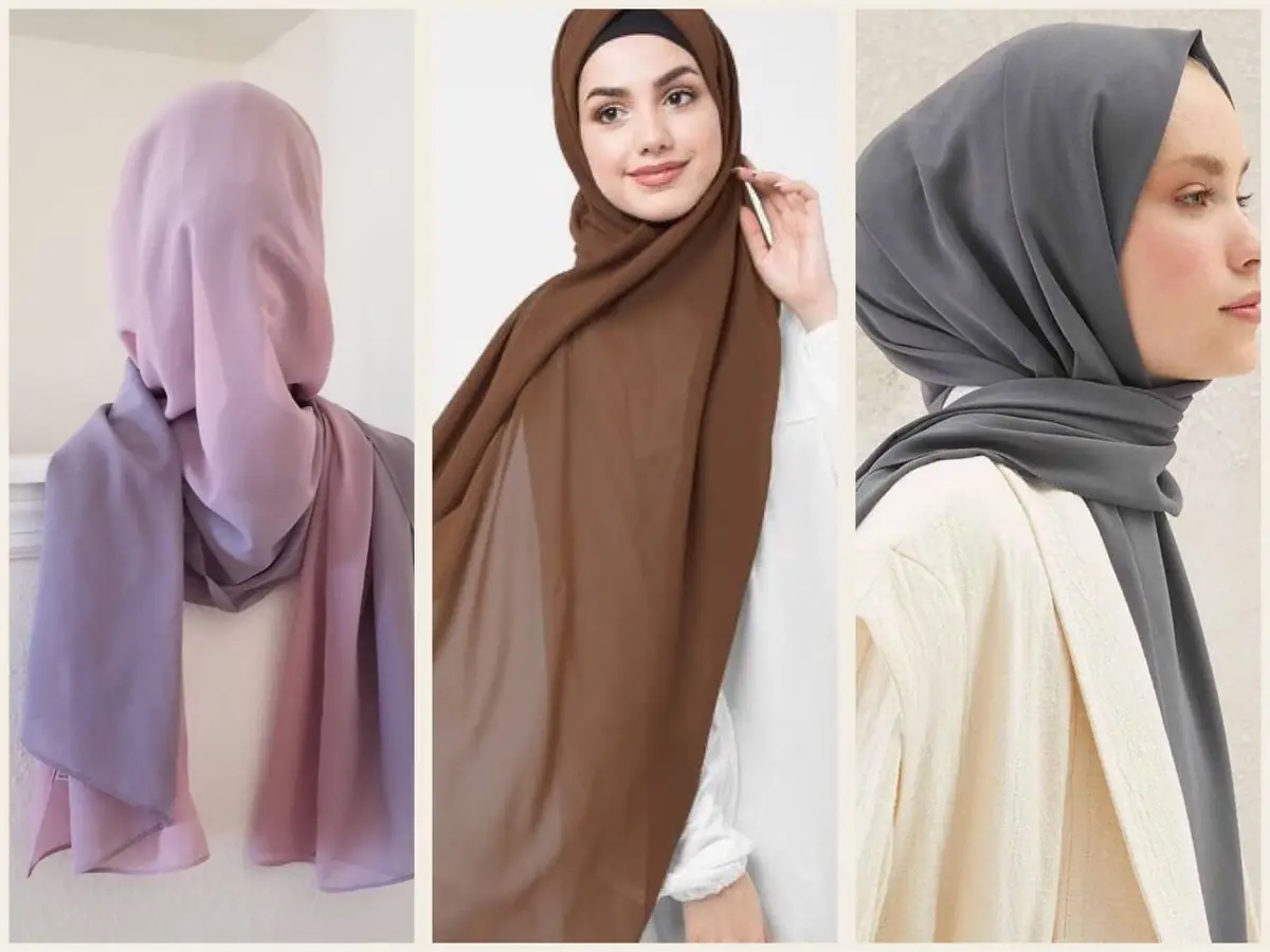 شال تابستانی رنگی رنگی 