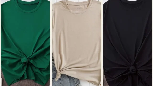 مدل تیشرت بیسیک زنانه؛ انتخابی ساده و راحت داشته باشید + تصاویر