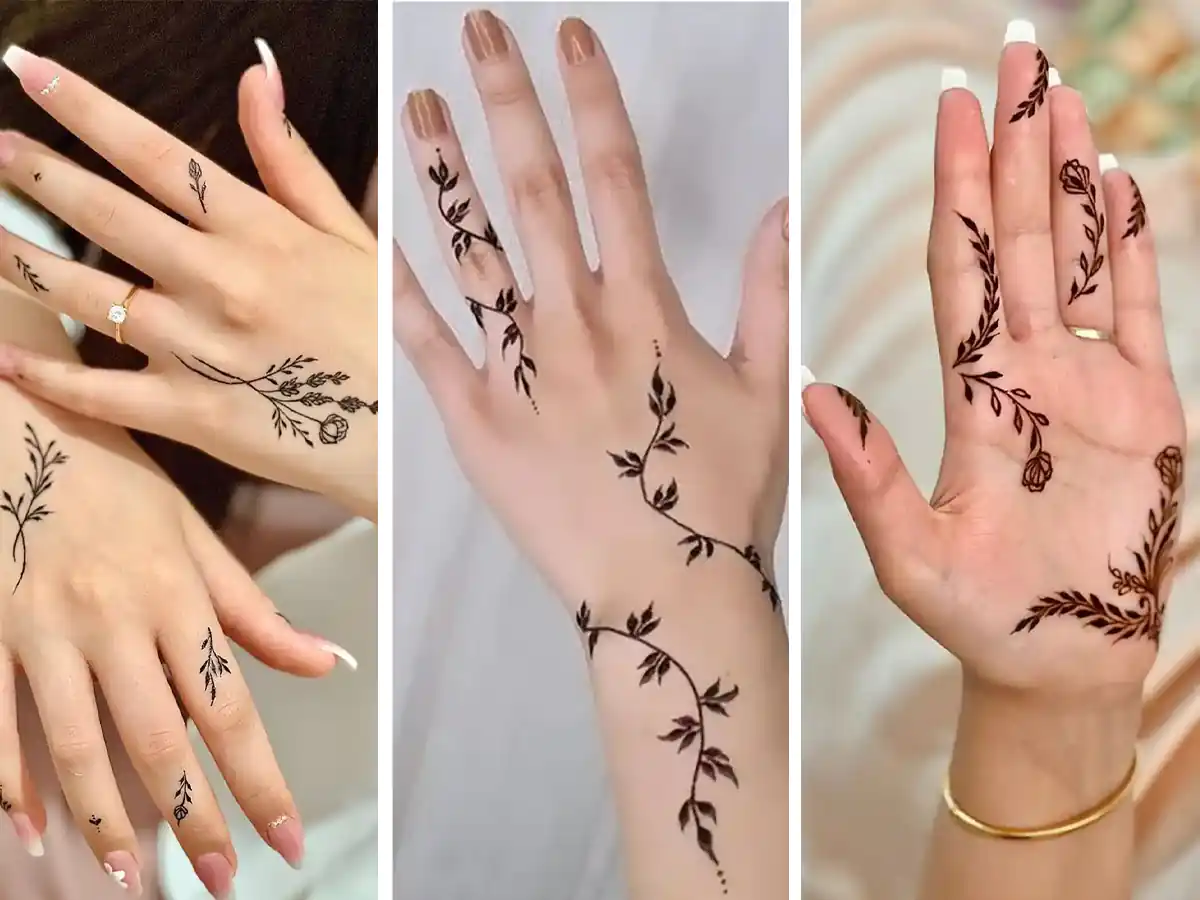 آموزش حنا روی دست