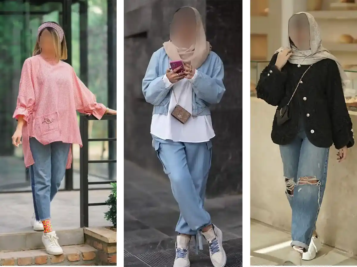 شومیز جلو بسته ابروبادی
