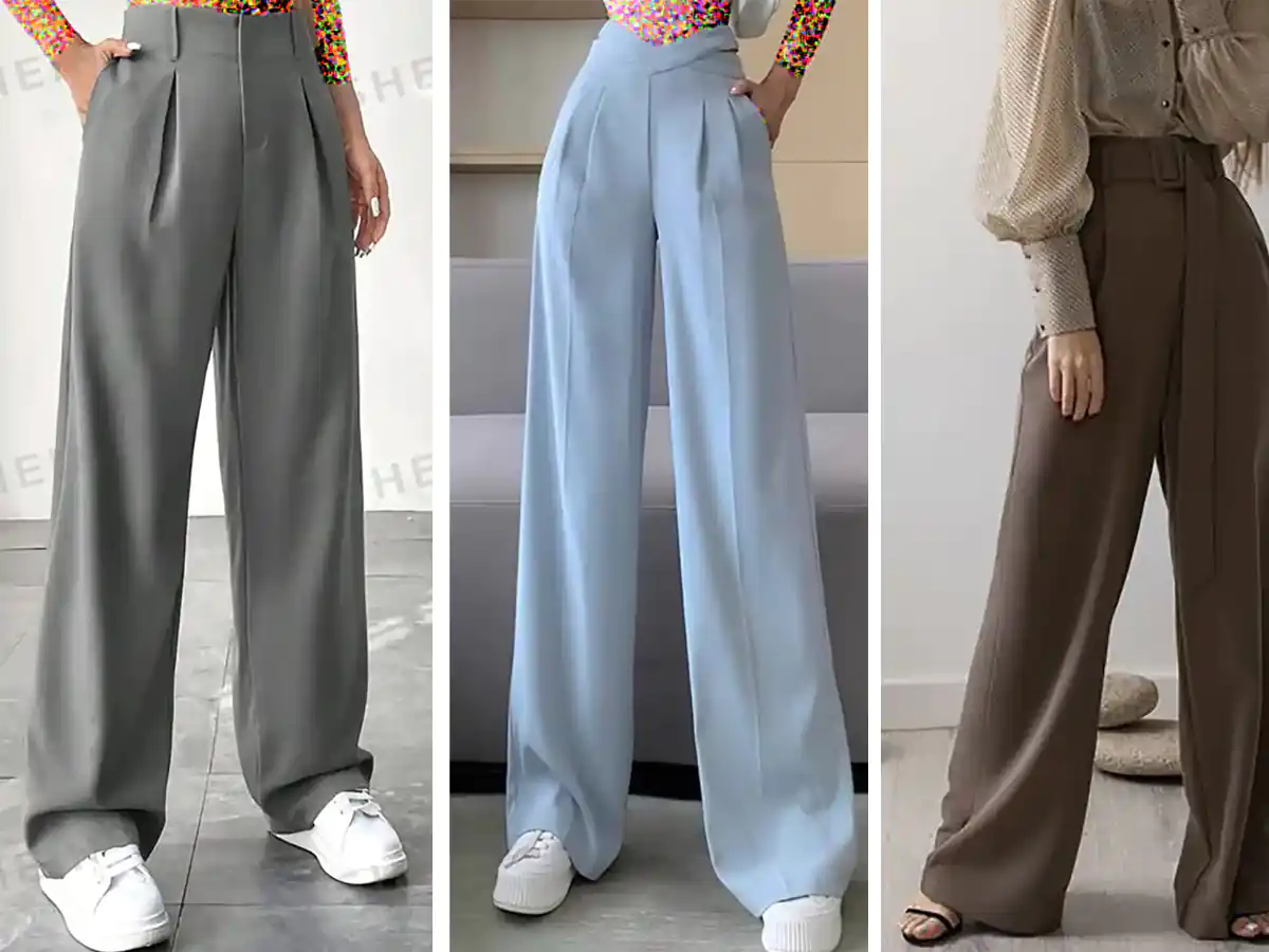 شلوار زنانه پارچه ای جدید