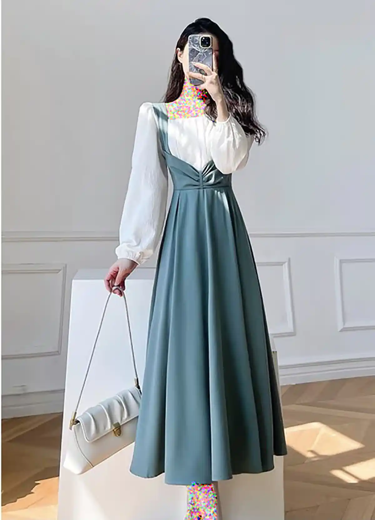 سارافون بلند دخترانه باکلاس