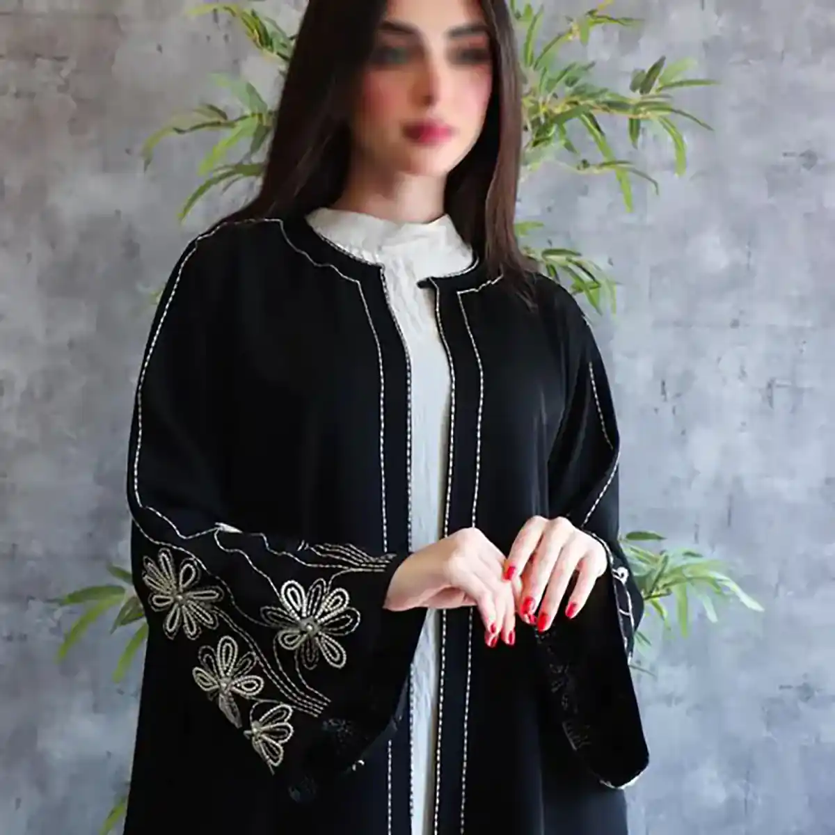 مانتو مشکی زنانه شیک ساده