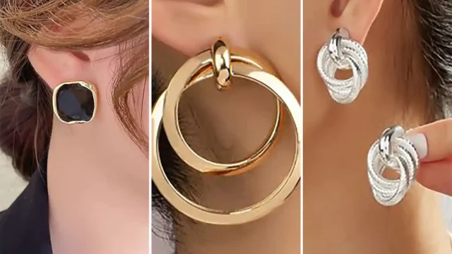 گوشواره بزرگ مجلسی | انتخابی خاص برای استایل شیک شما