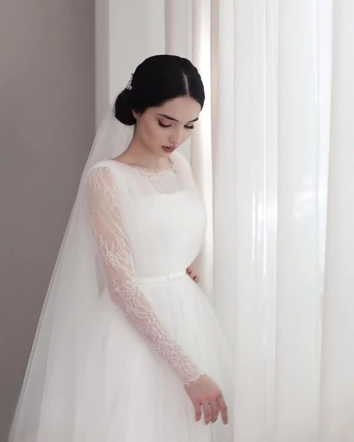 لباس عروس ساده اروپایی 