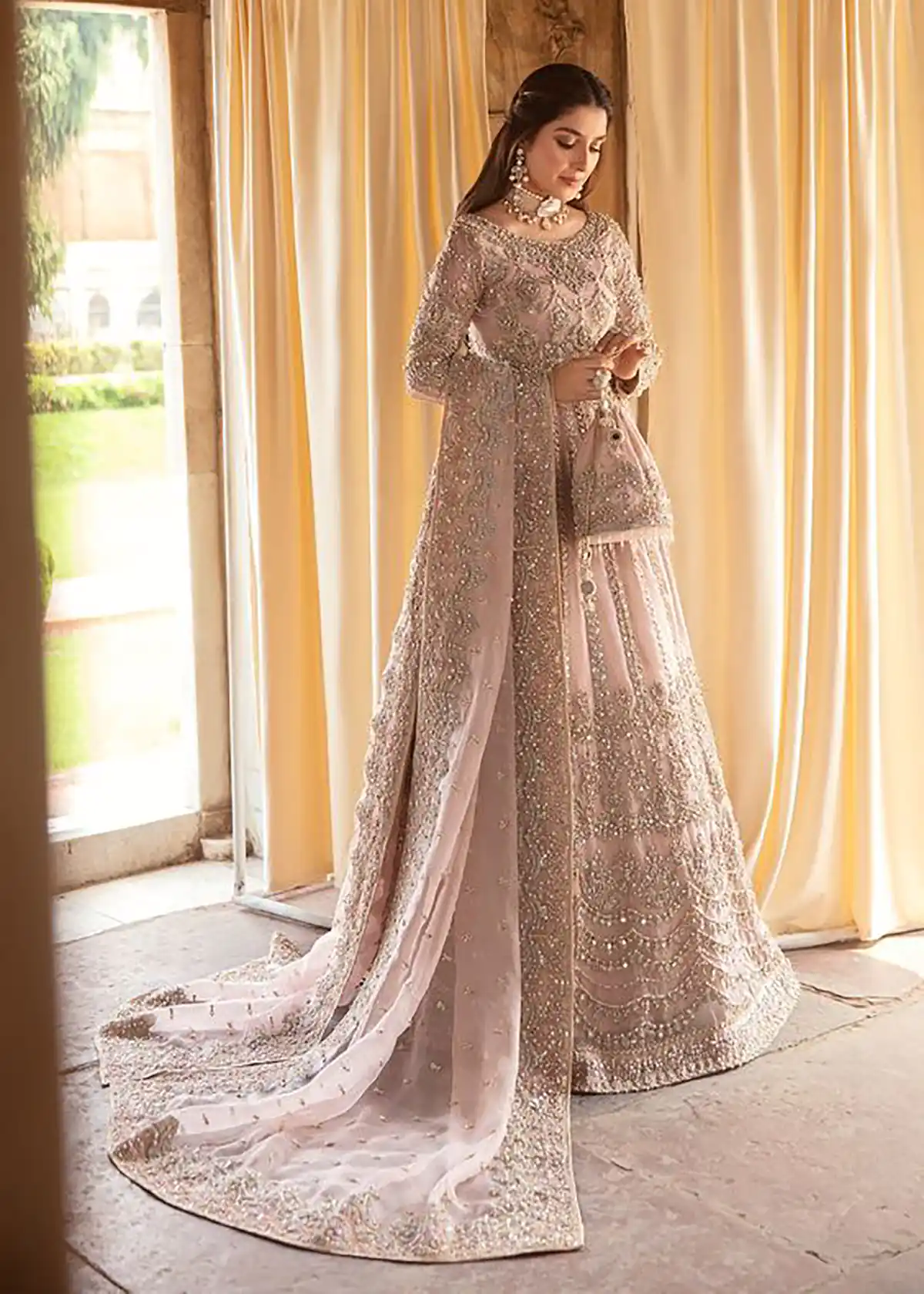پیراهن مجلسی هندی زنانه