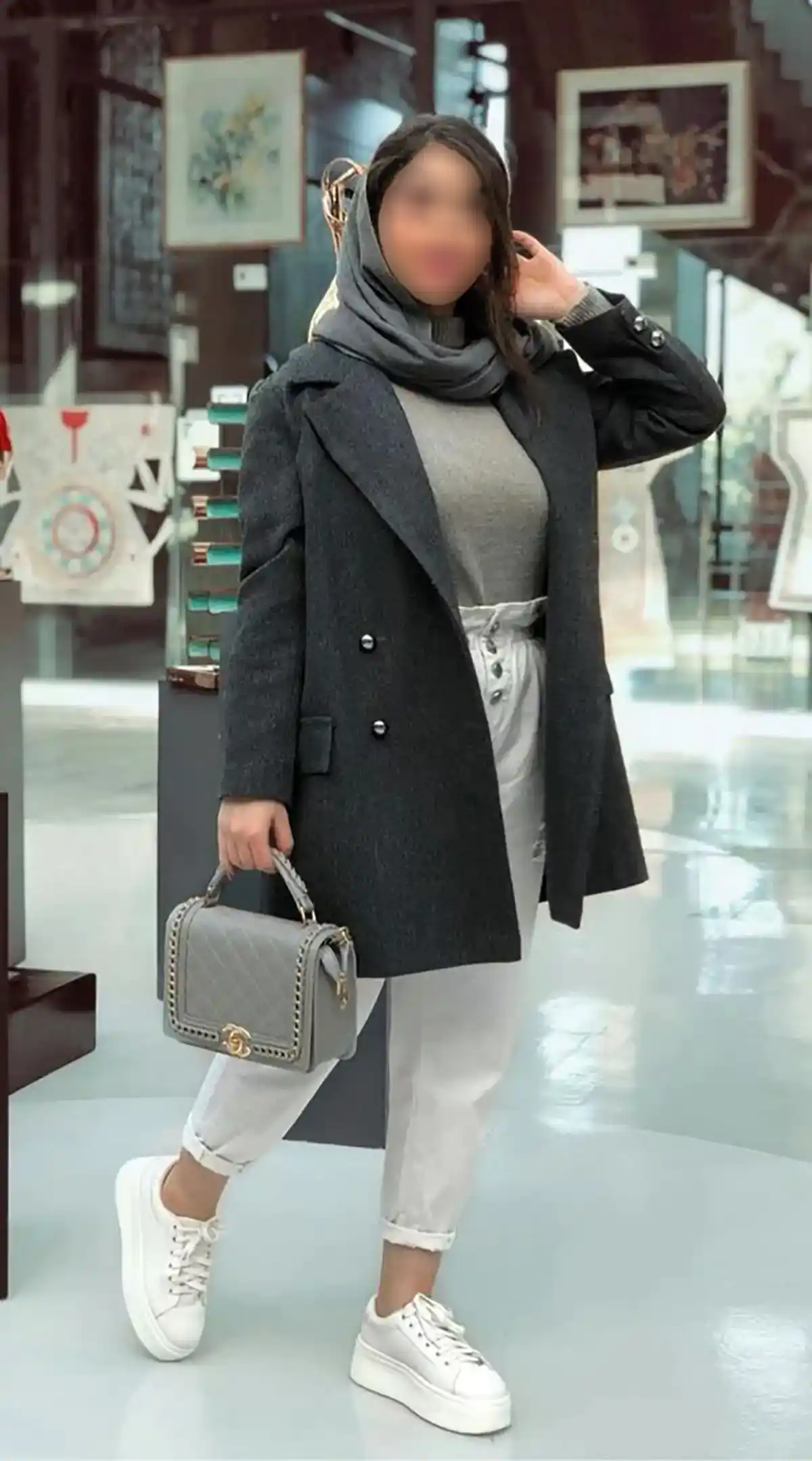مانتو پاییزی زنانه جدید