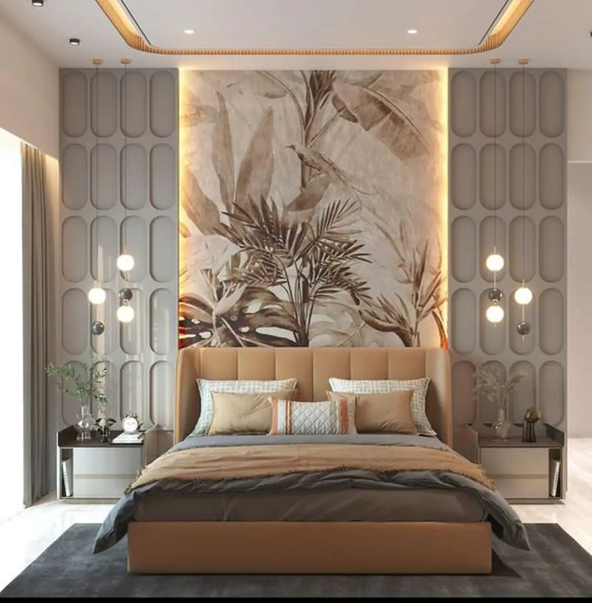 دکوراسیون اتاق خواب ساده و شیک