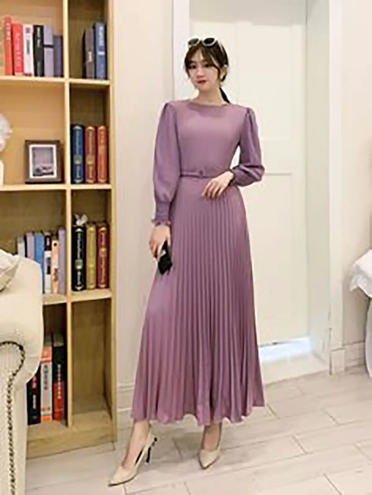 پیراهن نخی زنانه برای مهمانی