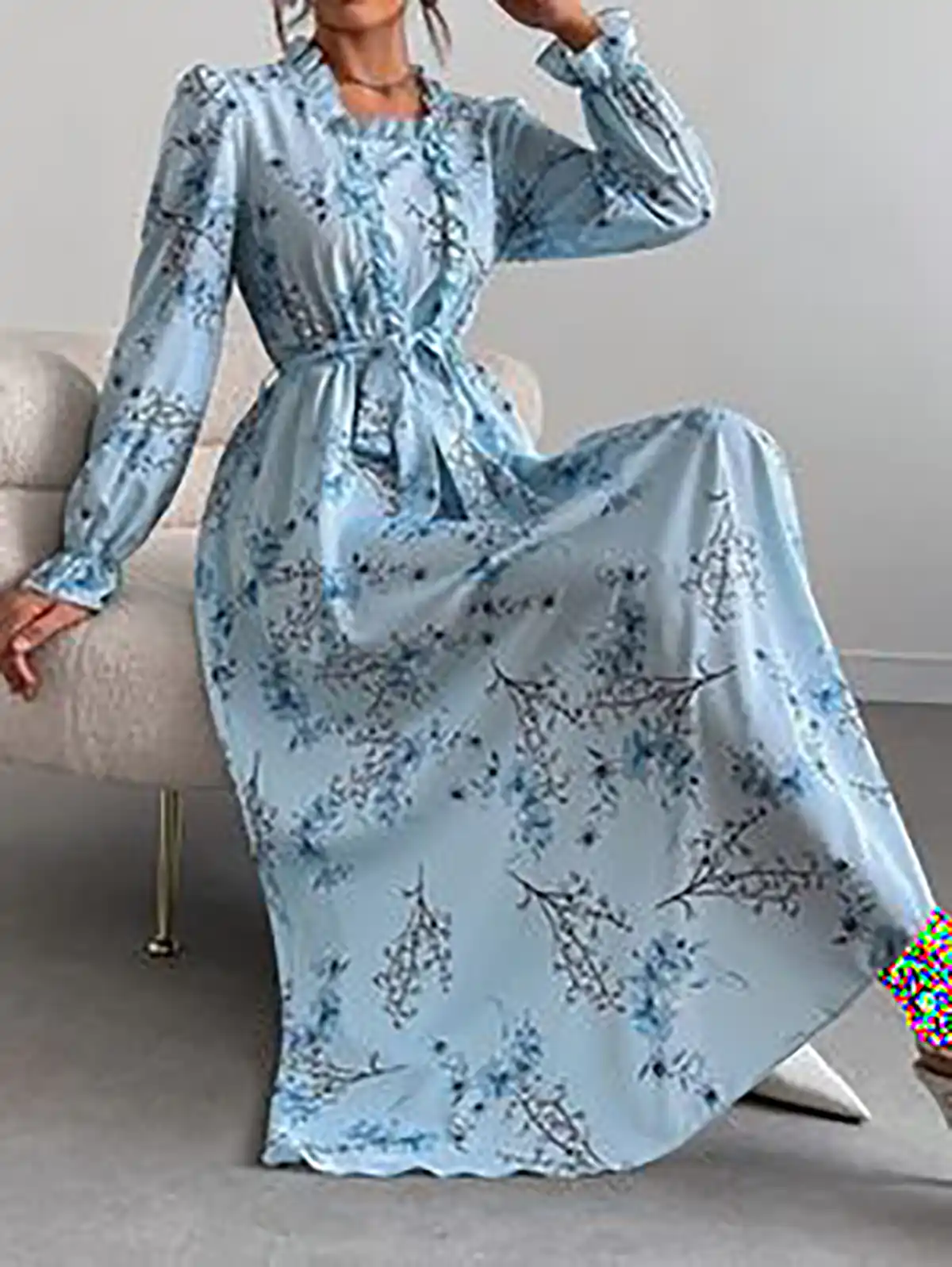 خرید پیراهن نخی زنانه 