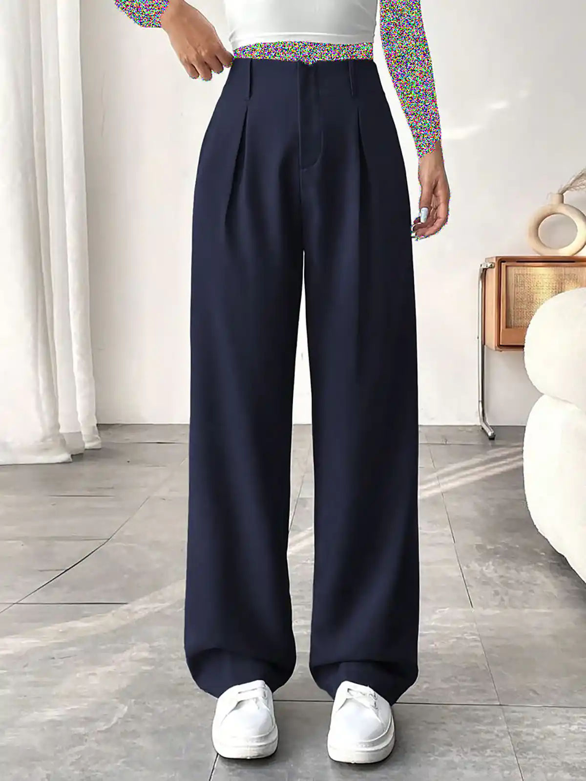  شلوار بگ پارچه ای 