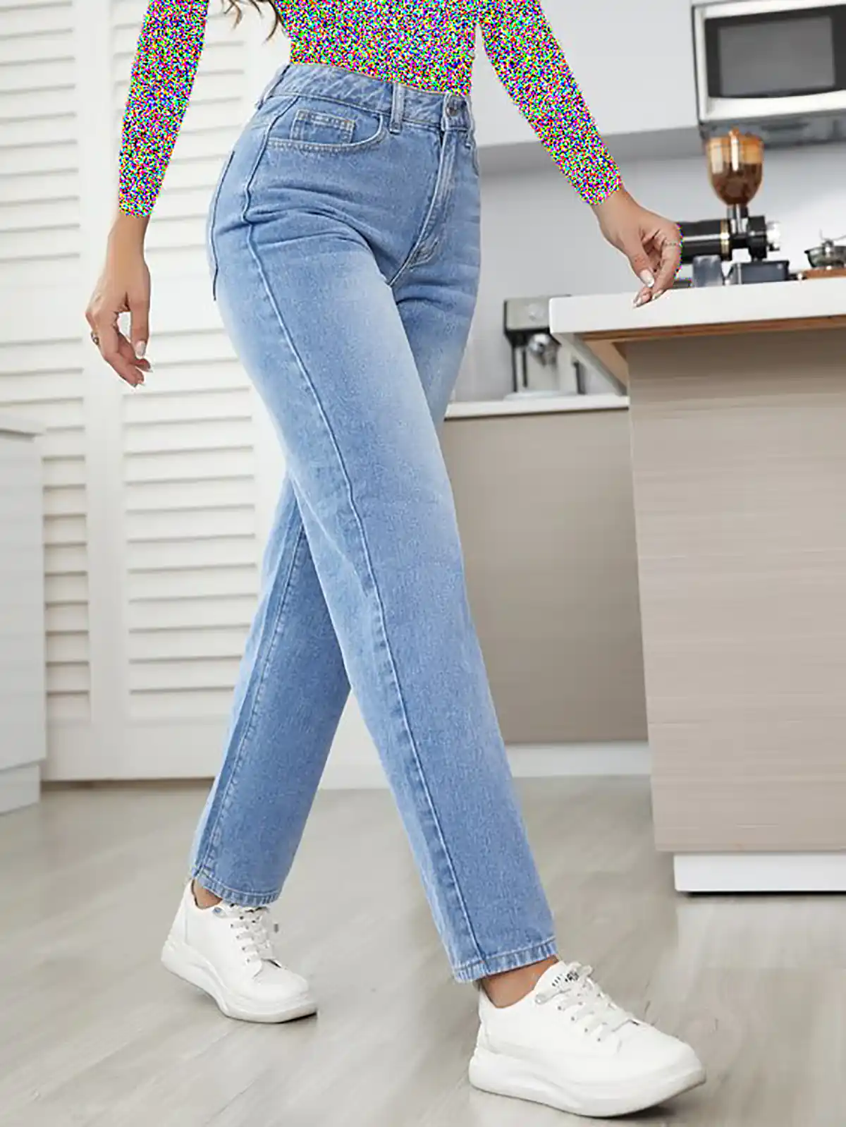 شلوار جین بگ زنانه 