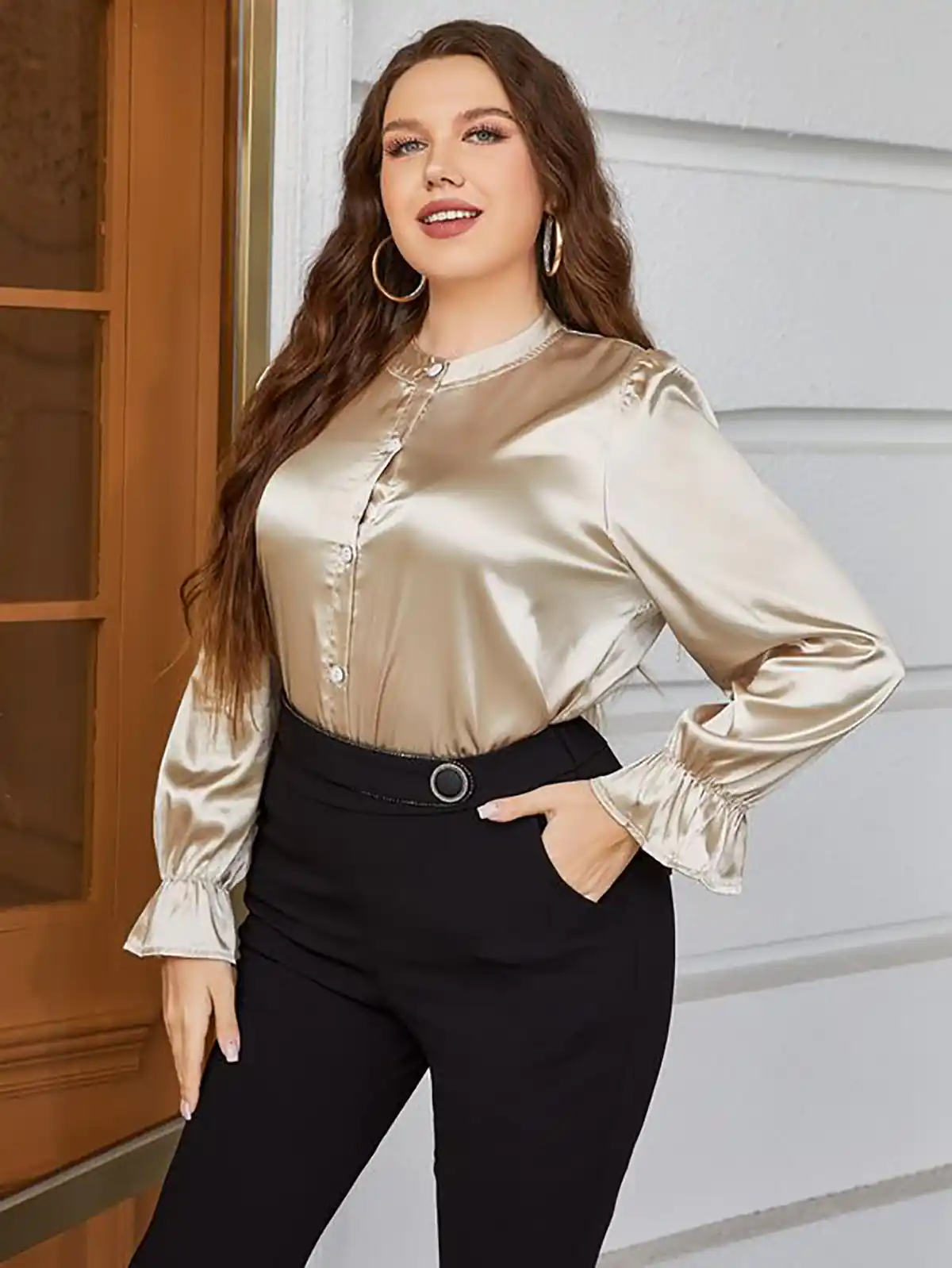 شومیز سایز بزرگ اینستاگرام 
