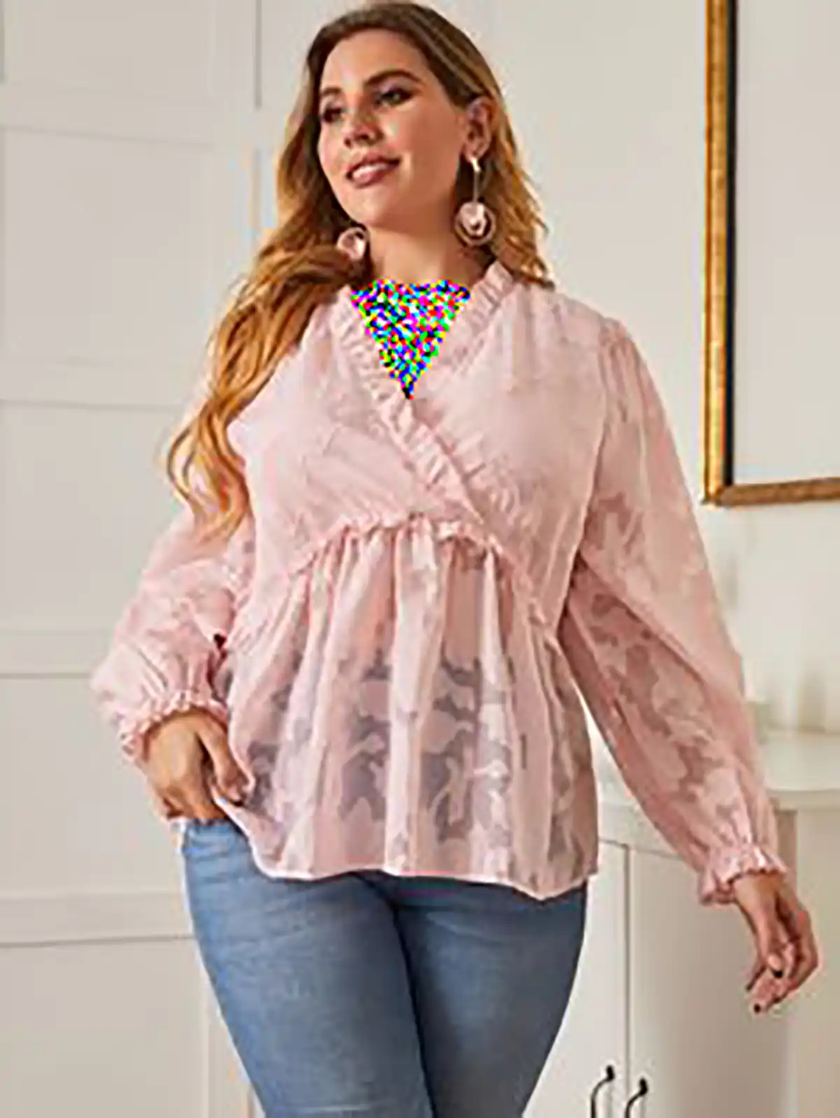 شومیز زنانه پلاس سایز خاص
