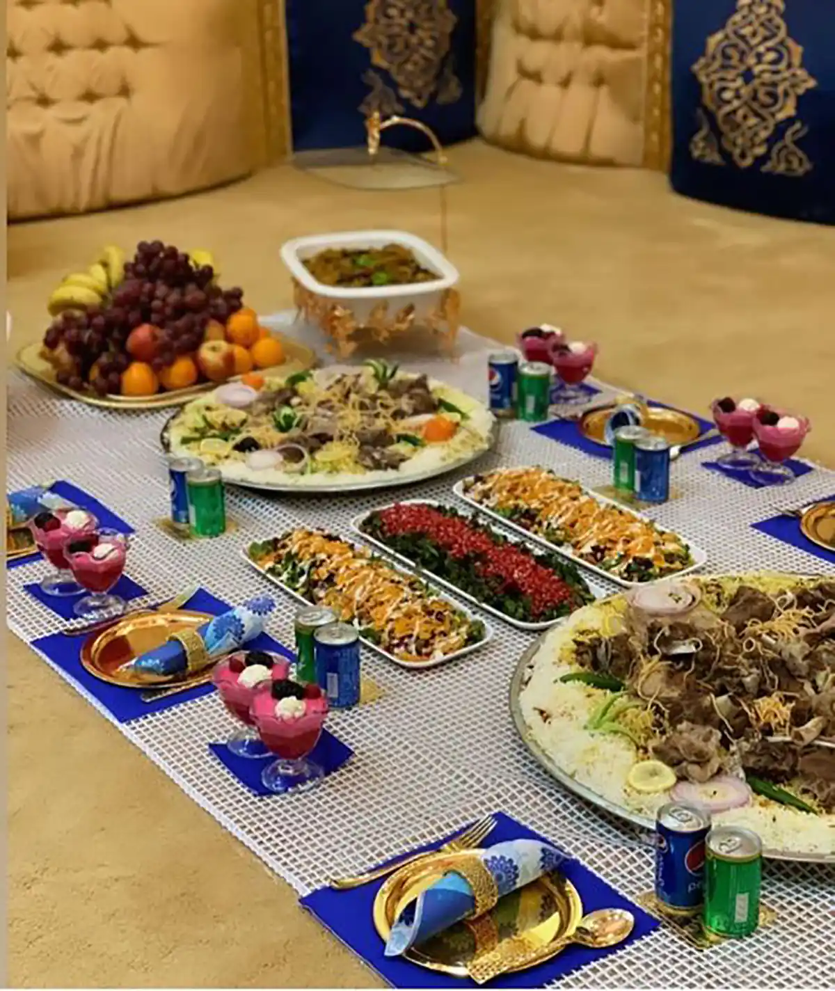 چیدمان سفره مهمانی 1403
