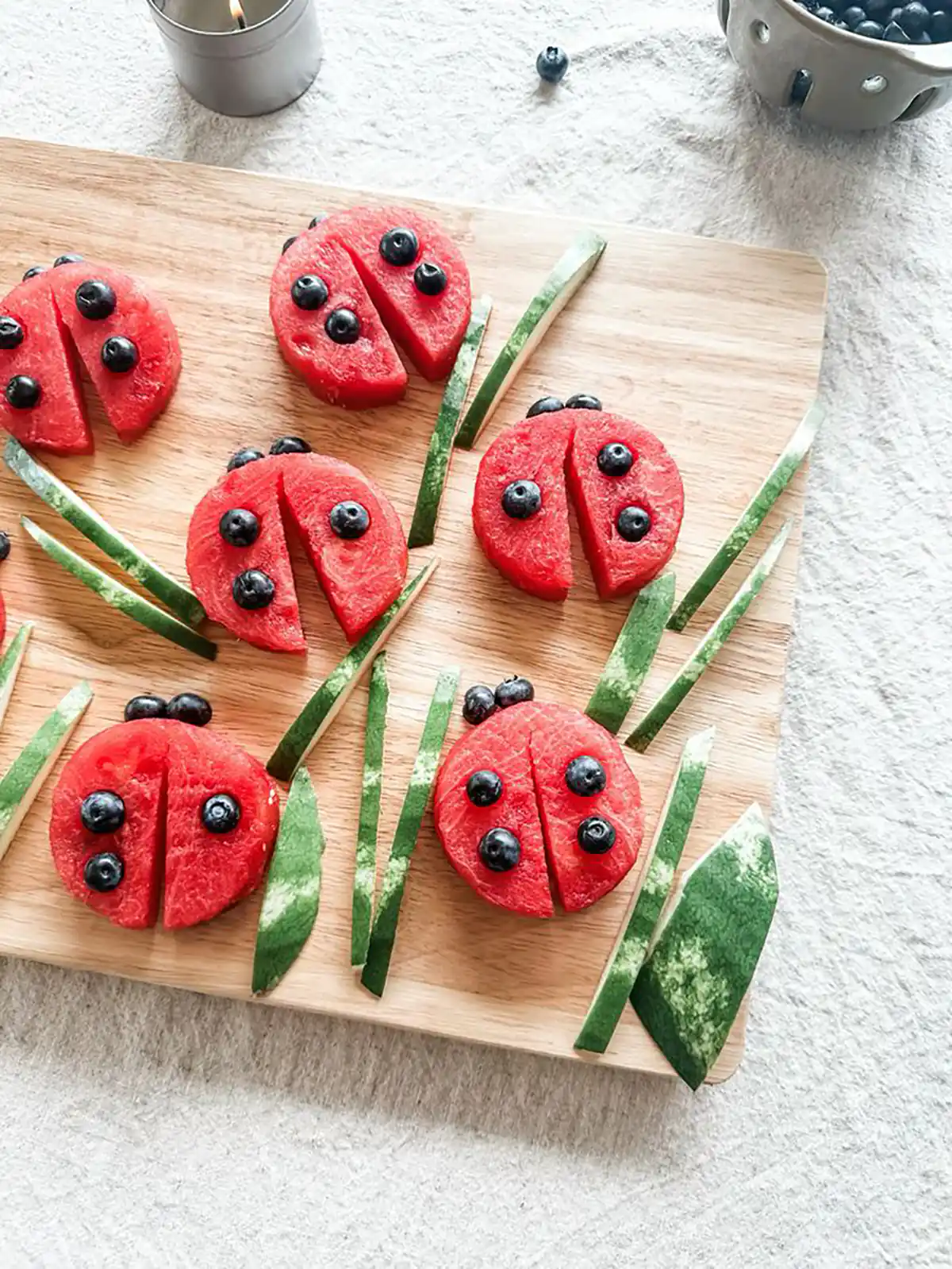 تزیین غذا برای بچه ها 