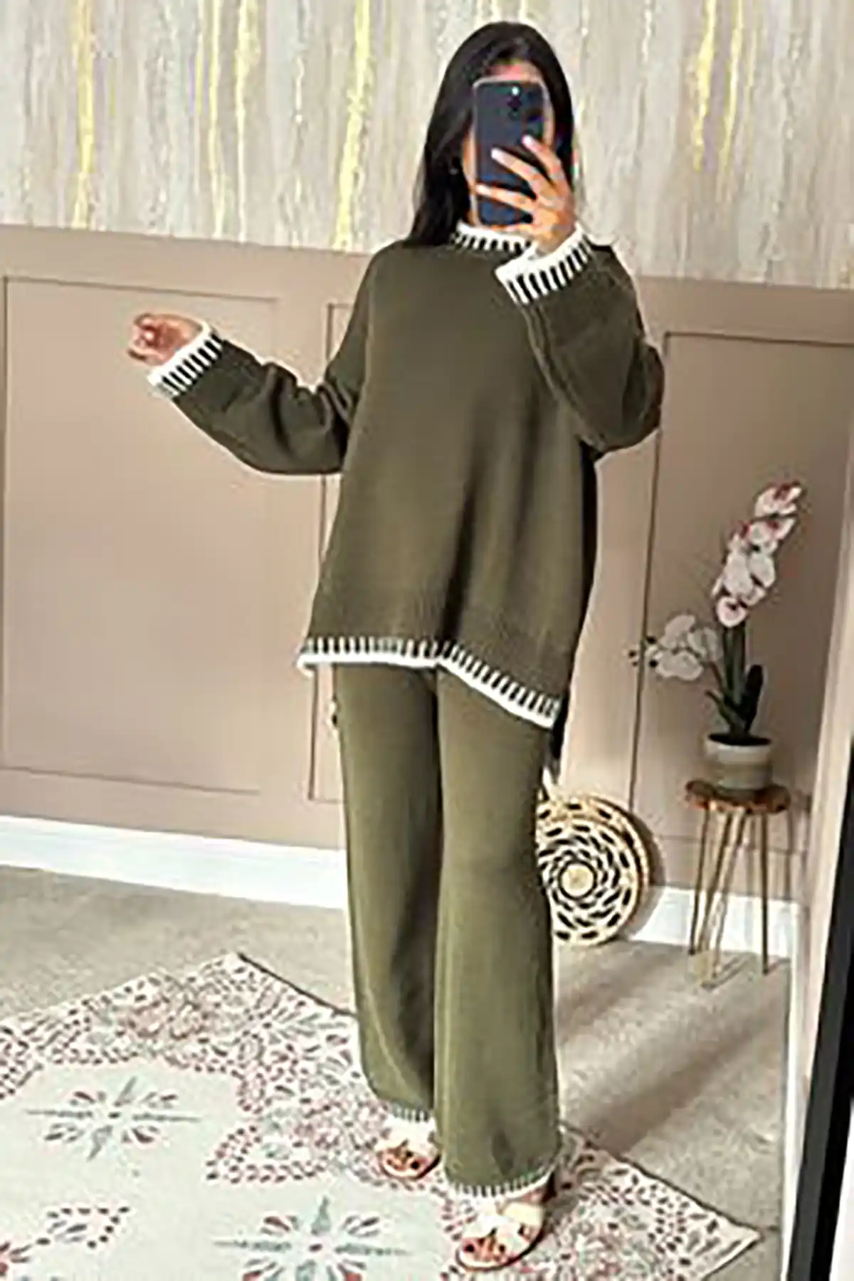 شومیز شلوار بافتنی 