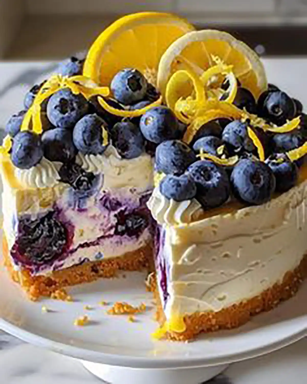 تزیین کیک با میوه و ژله ت