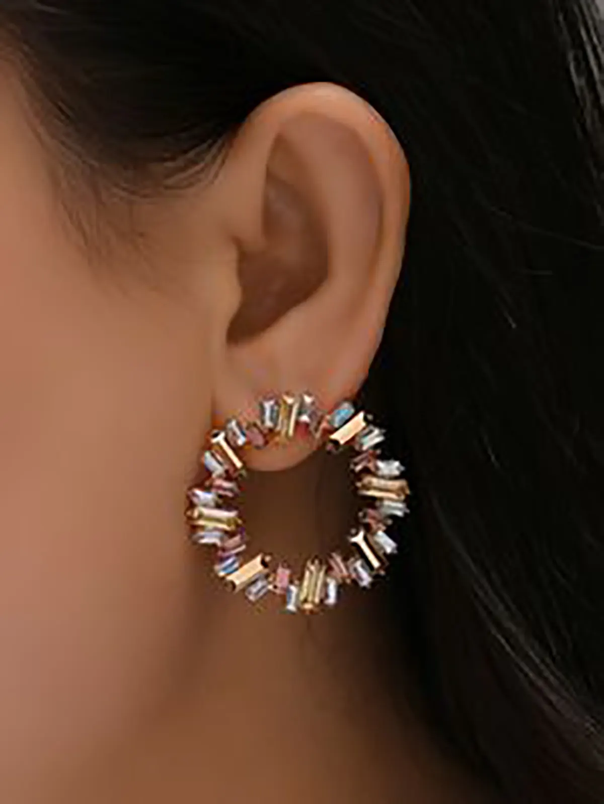 گوشواره زنانه طلا جدید زیبا
