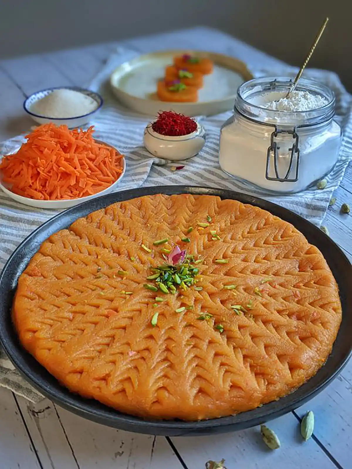 تزیین حلوا تک نفره 