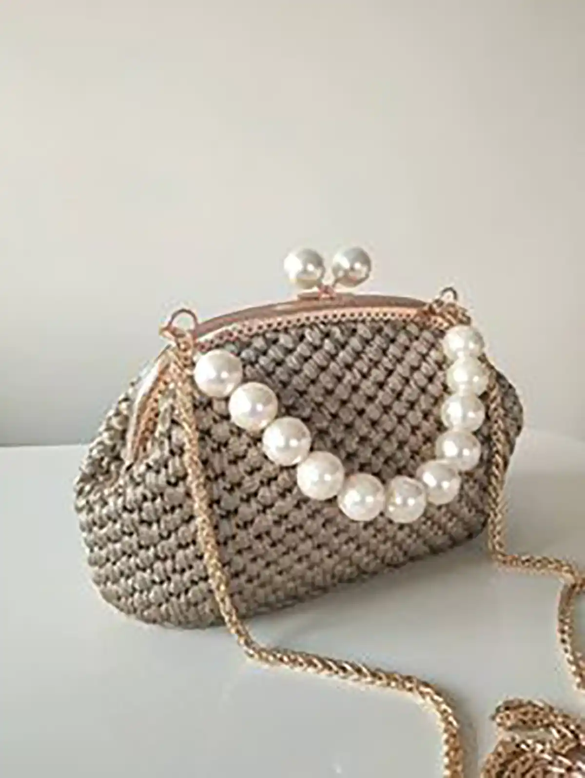 کیف قلاب بافی جدید زنانه