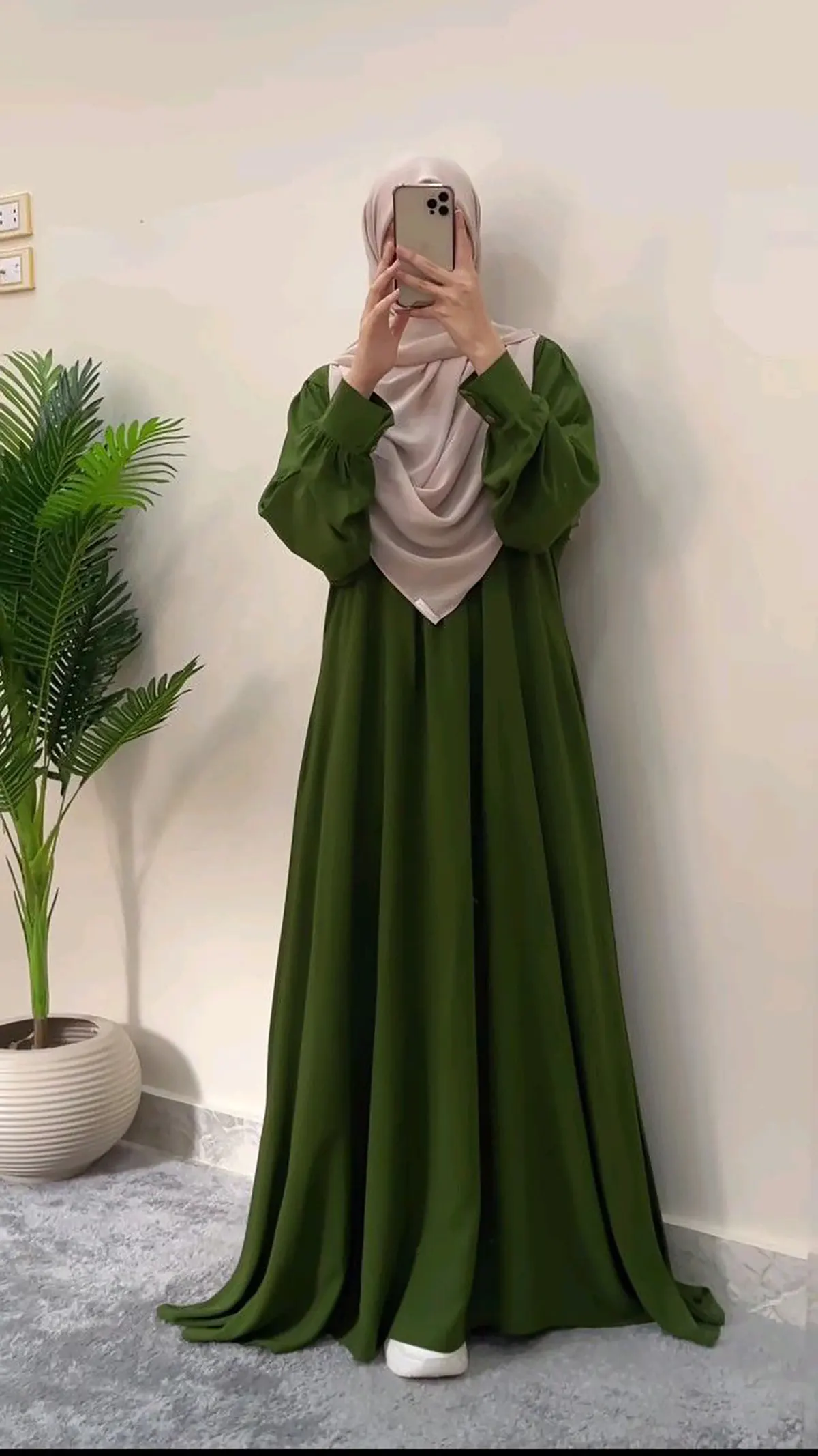 پیراهن ساده بلند زنانه شیک