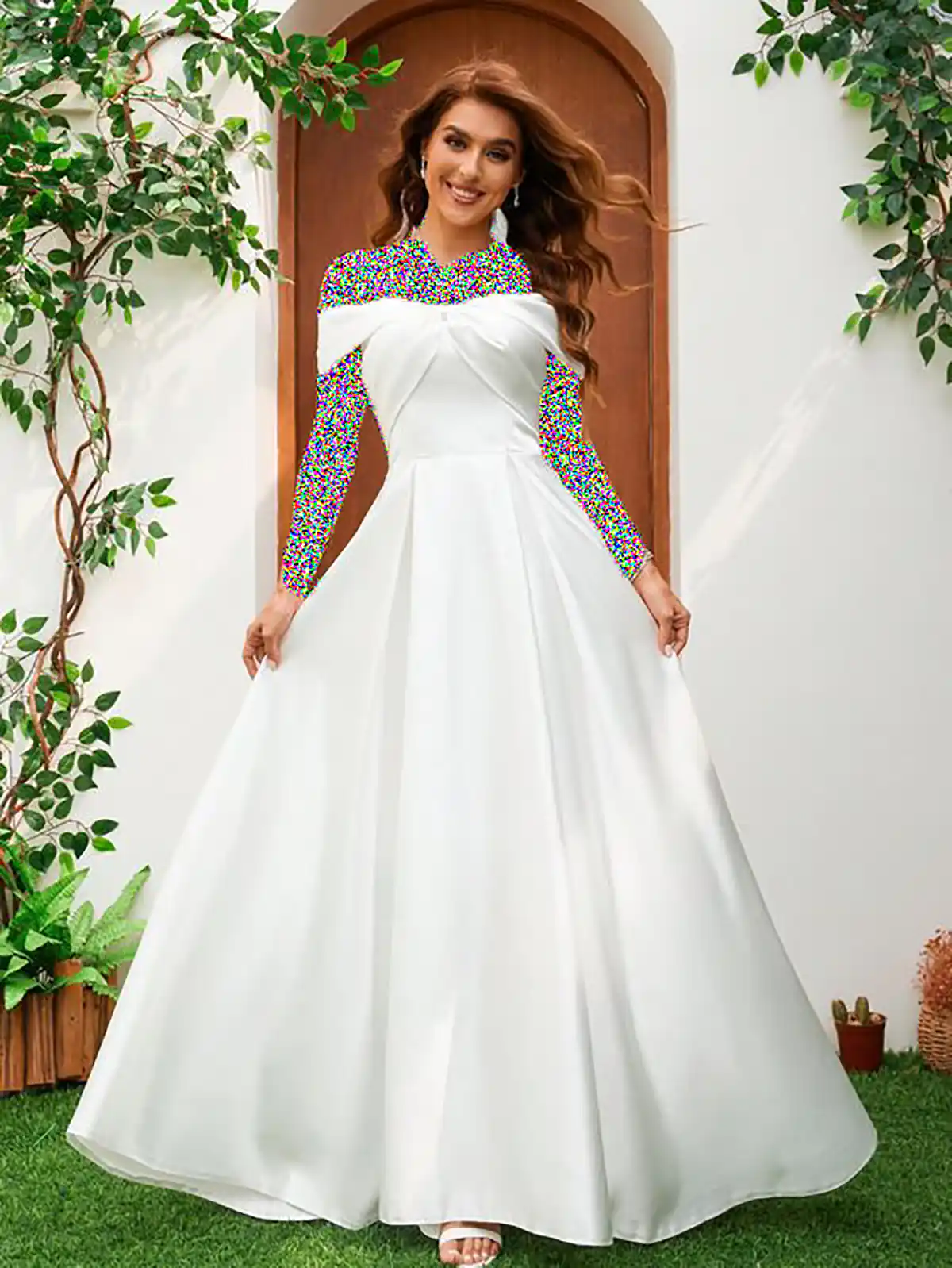 مدل پیراهن عروس ساده اروپایی