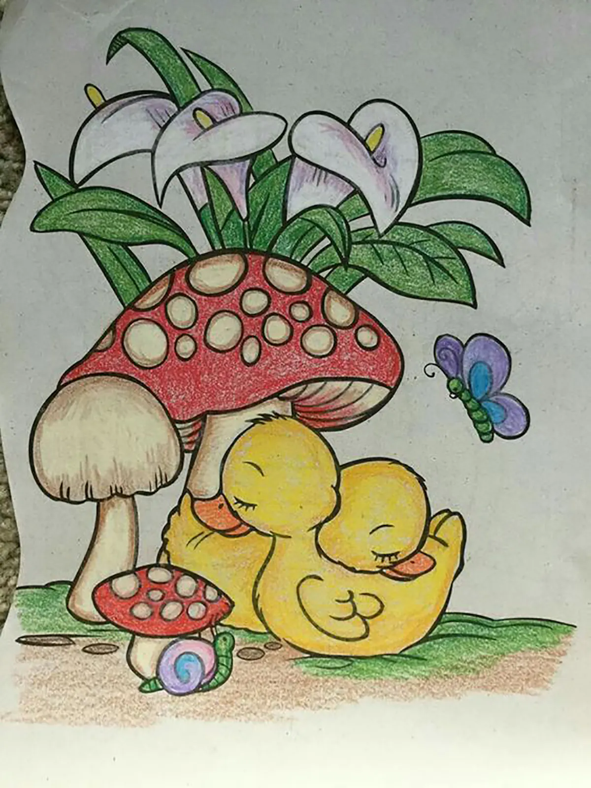 نقاشی بچه گانه آسان شیک