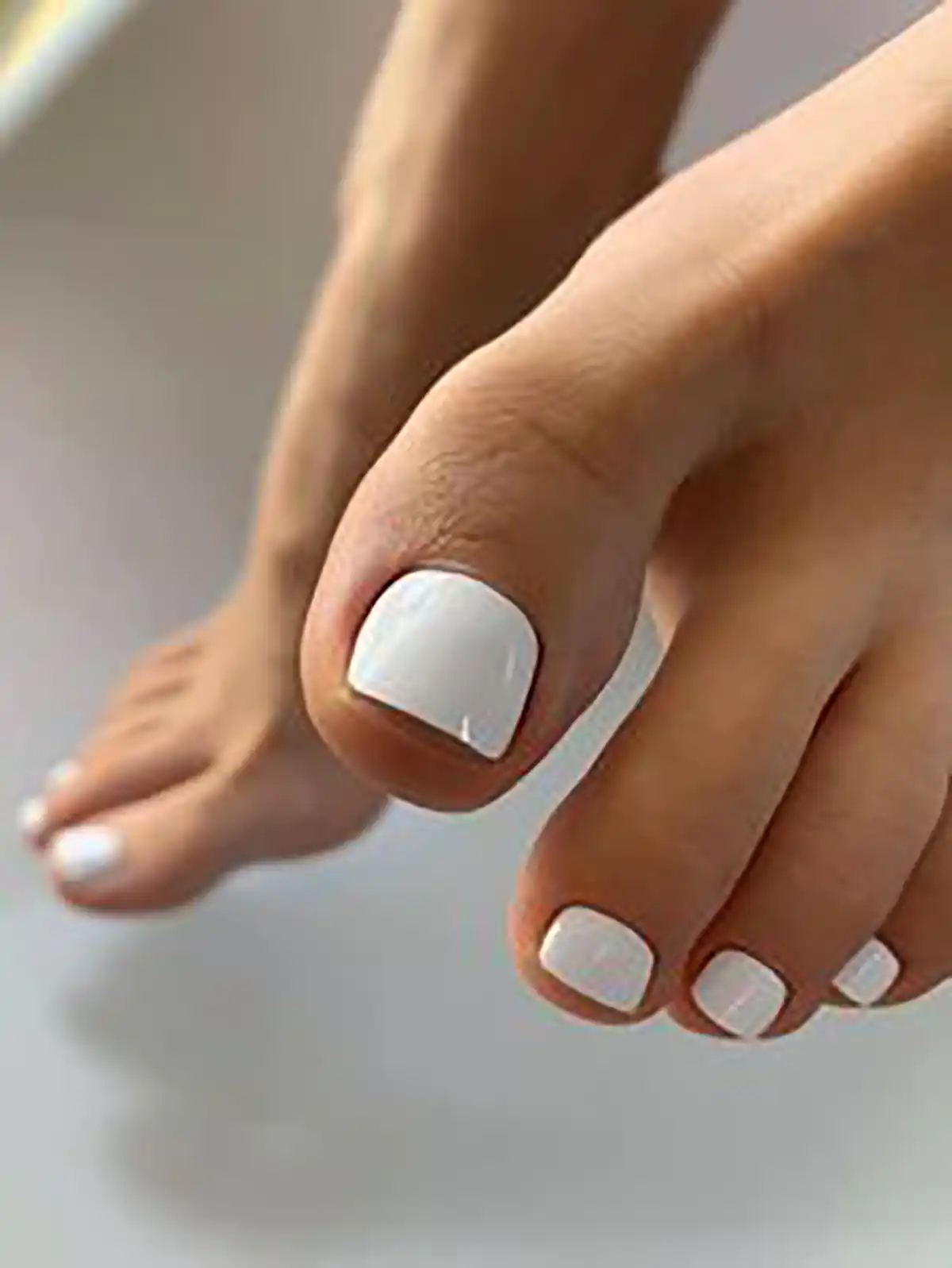 طراحی ناخن پا بهاری 