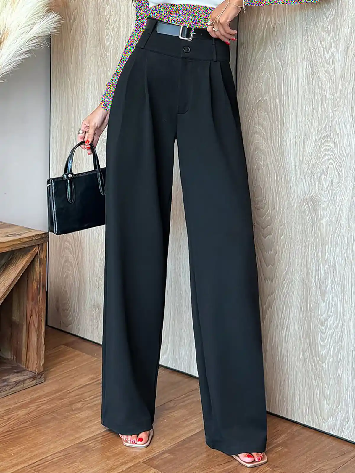 شلوار پارچه ای راسته 