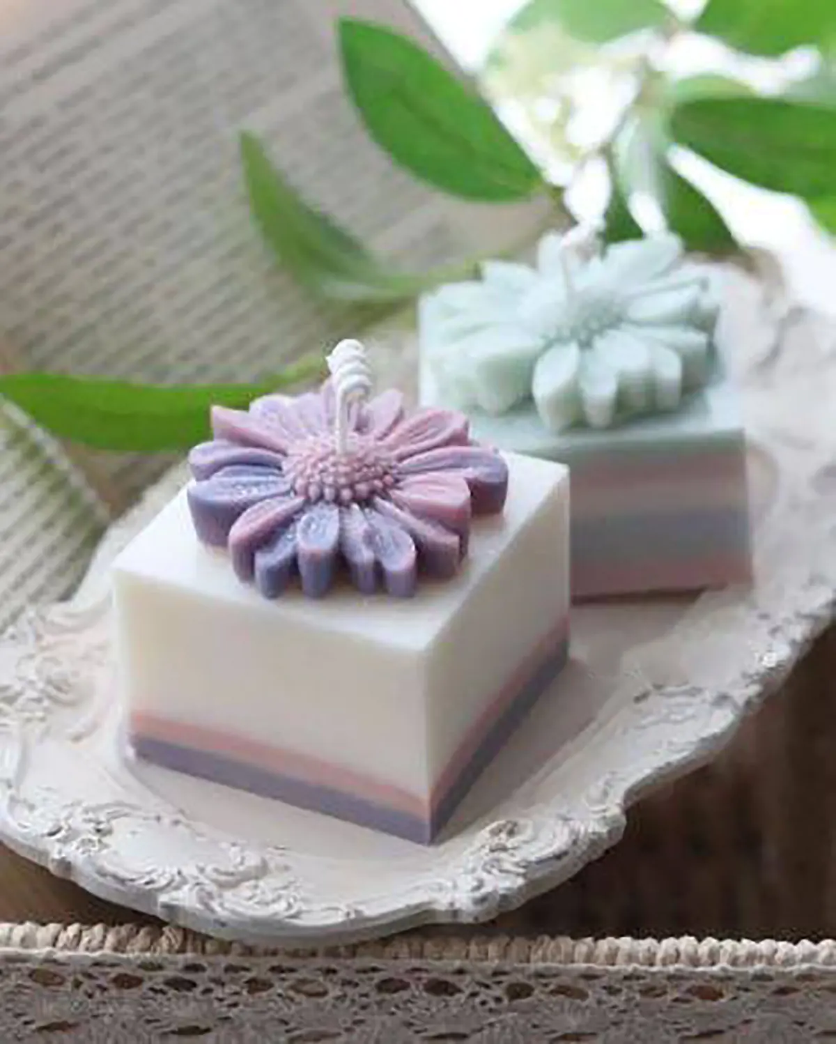 شمع رومیزی دکوری