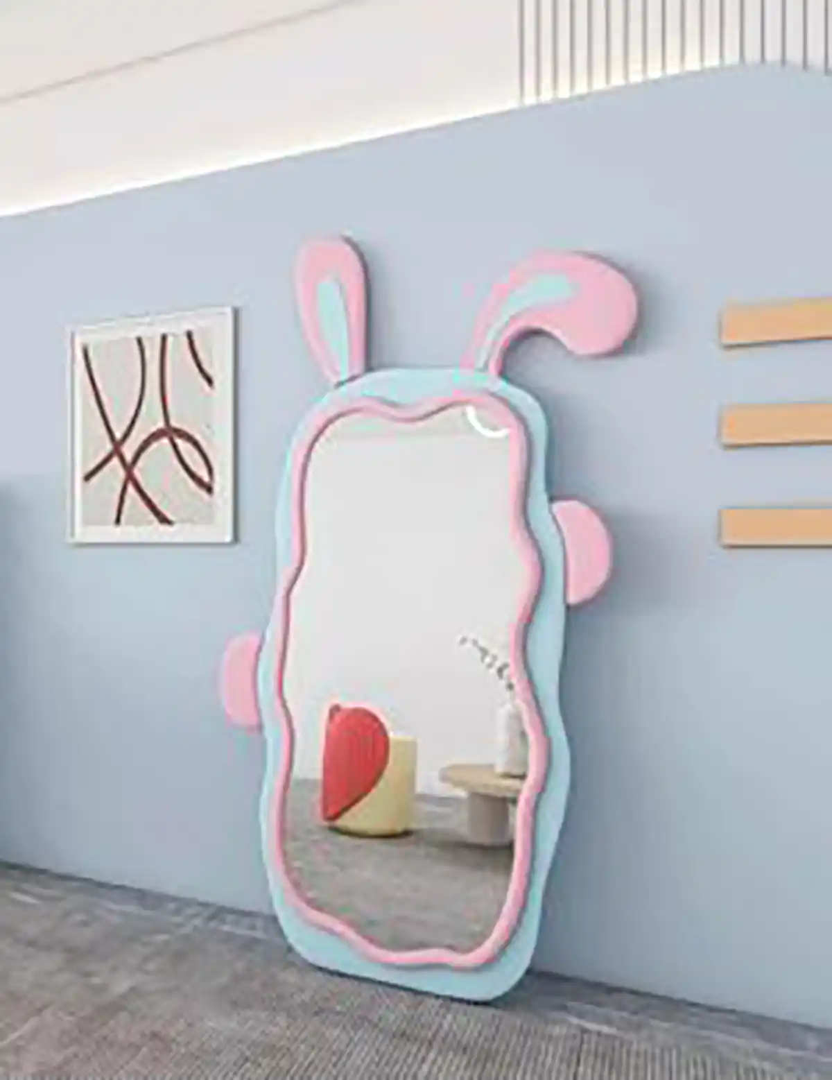 ایینه کنسول عروسکی