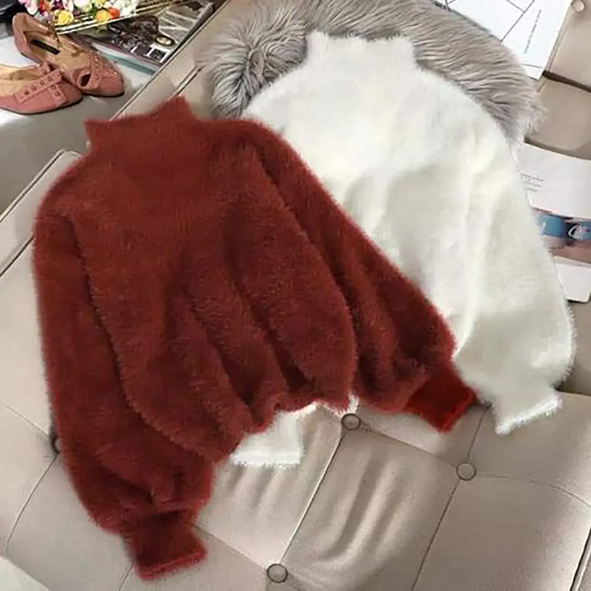 بلوز بافتنی دخترانه نوجوان شیک