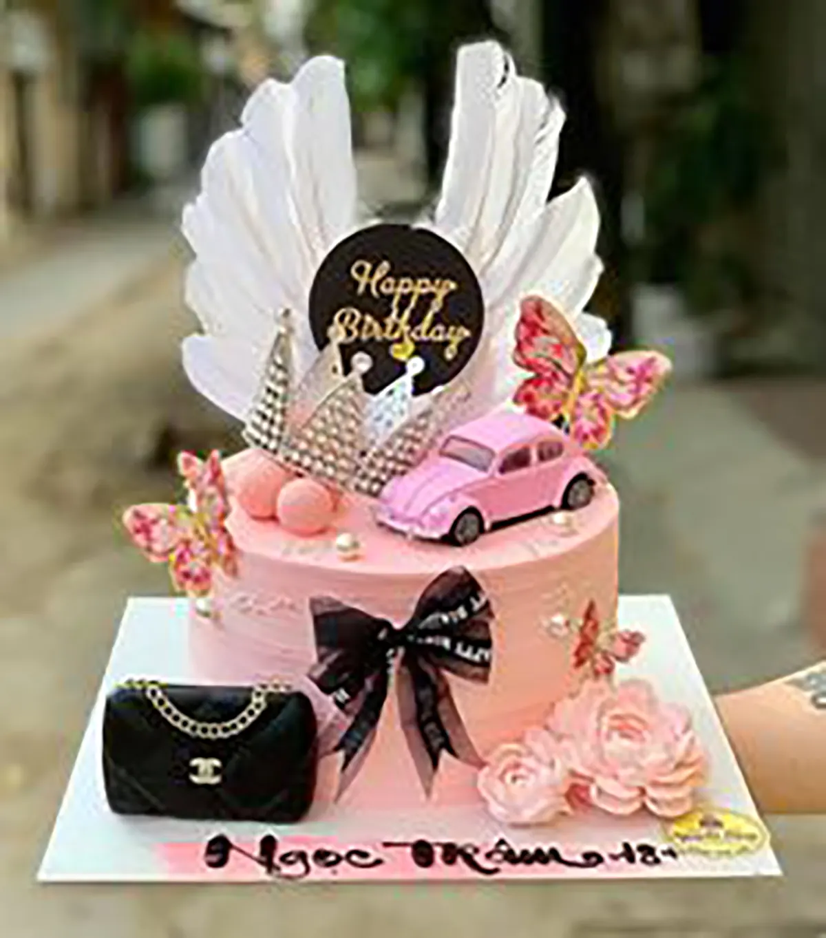 کیک تولد دخترانه بزرگسال  