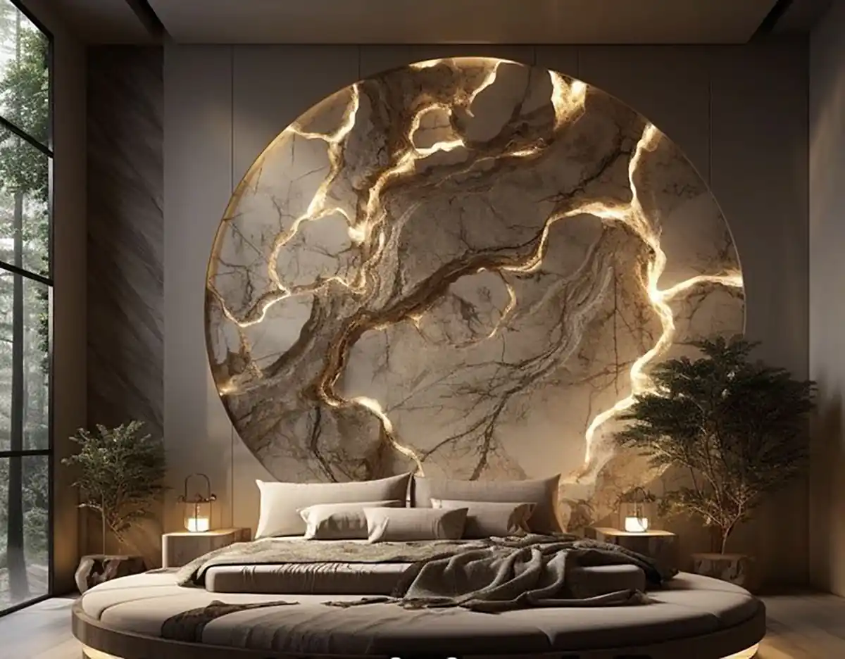 دیزاین بالای تخت