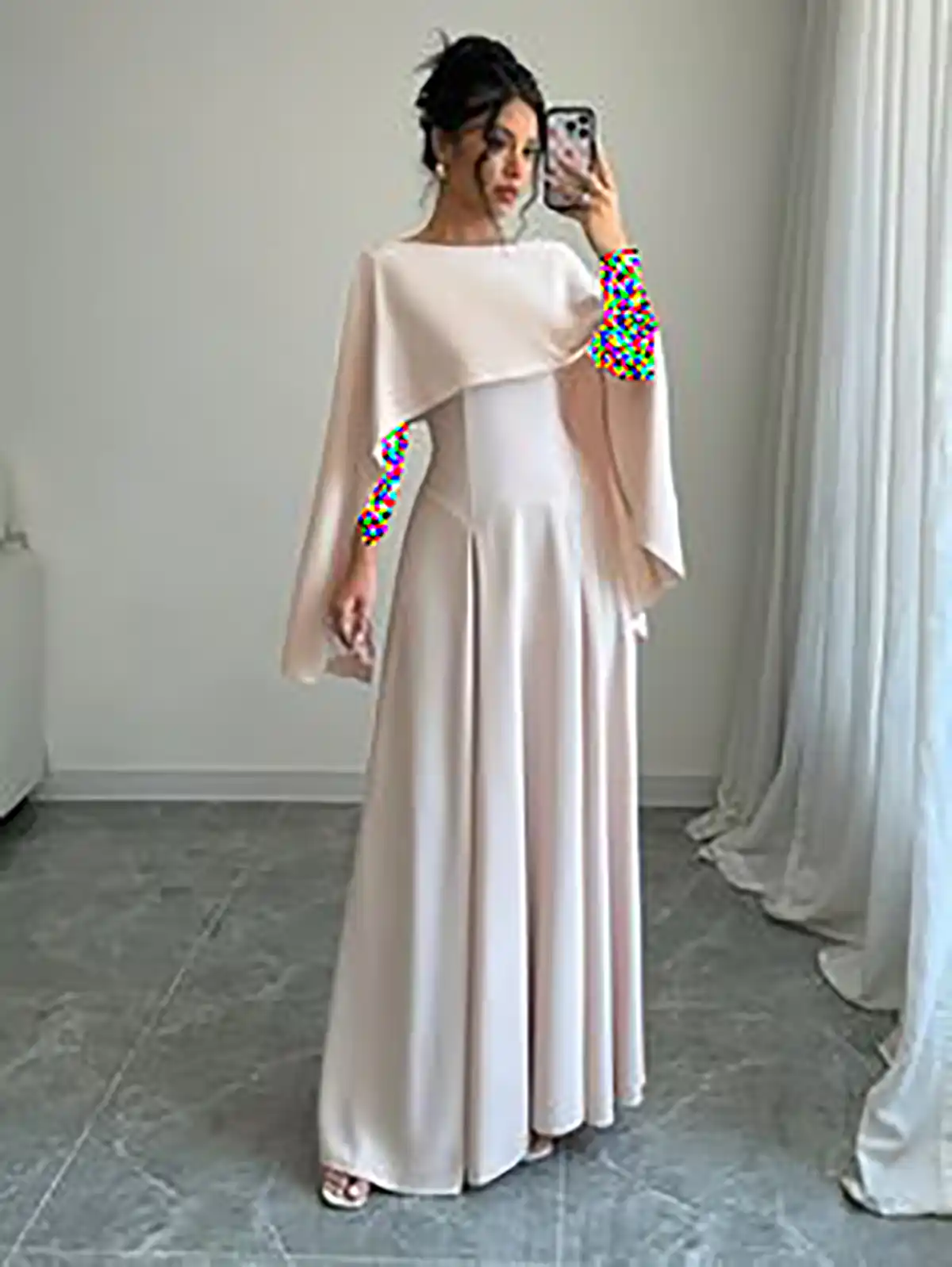 مدل پیراهن ساده مجلسی زنانه 1403