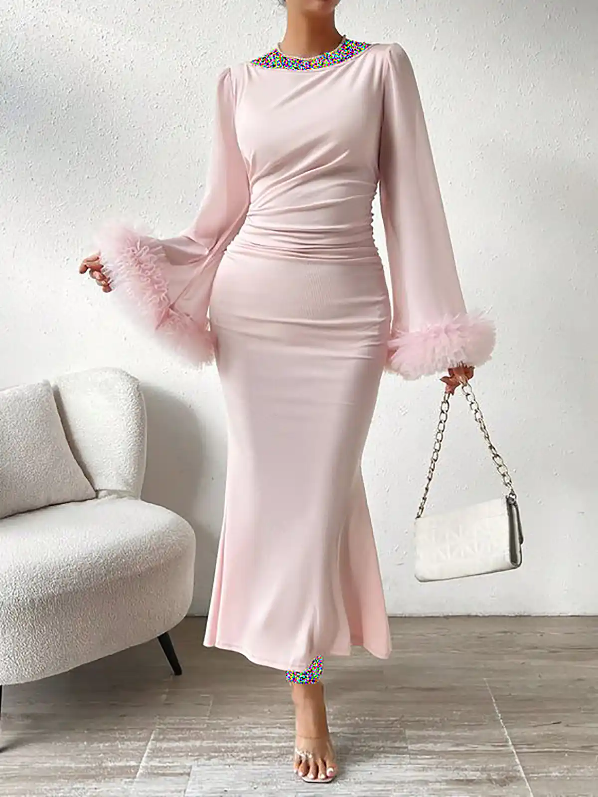 لباس مجلسی زنانه ساده برای عروسی