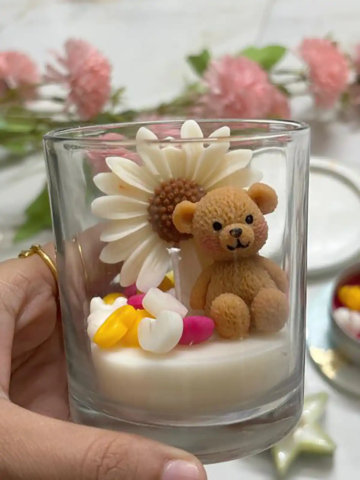 مدل شمع لیوانی