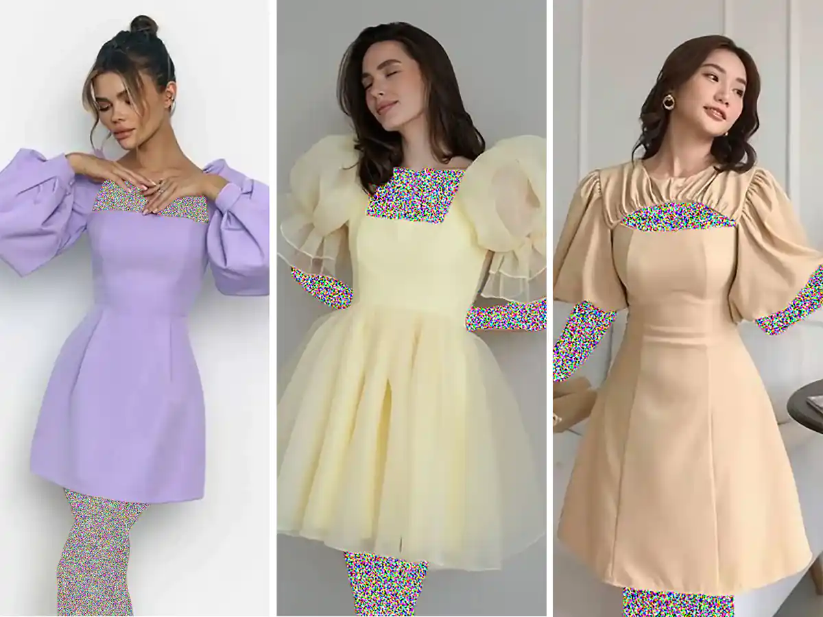 مدل لباس مجلسی کوتاه دخترانه