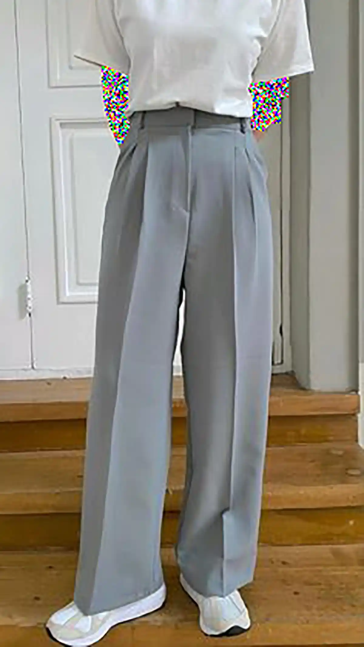 شلوار بگ پارچه ای مشکی