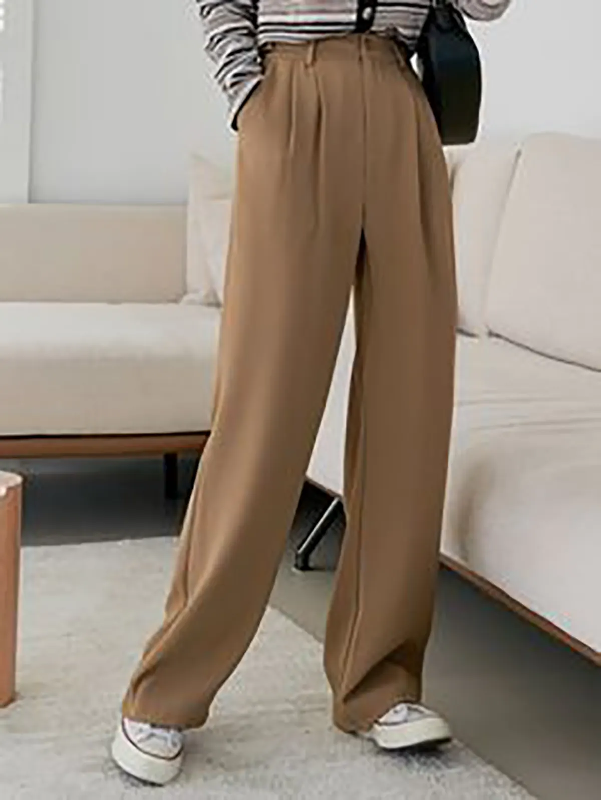 شلوار بگ پارچه ای
