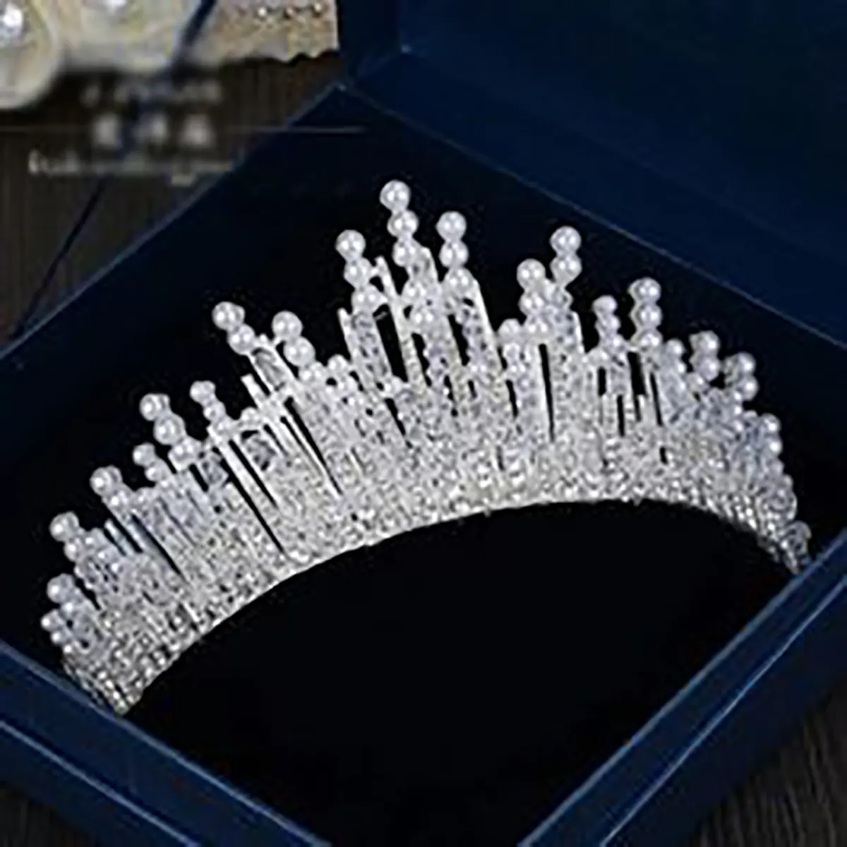 مدل تاج عروس لاکچری ساده