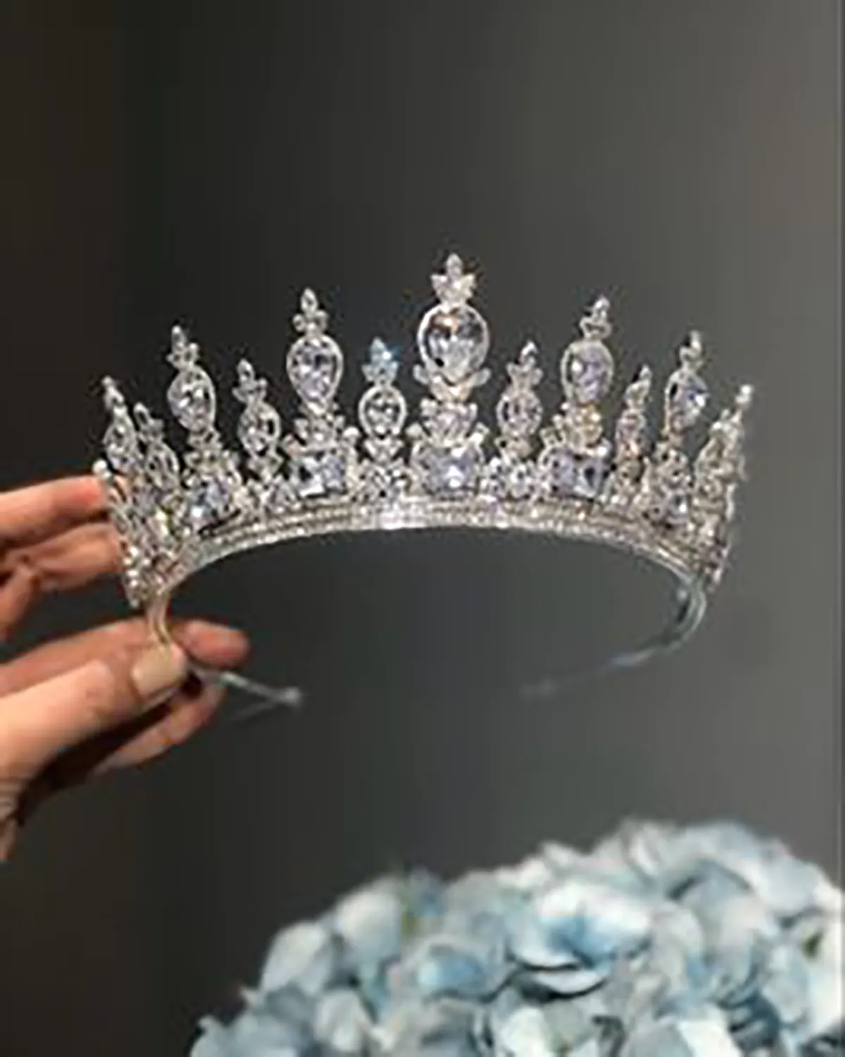 مدل تاج عروس پرنسسی
