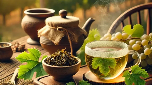دمنوش برگ انگور برای چی خوبه؟ | نوشیدنی طبیعی برای کاهش التهاب بدن