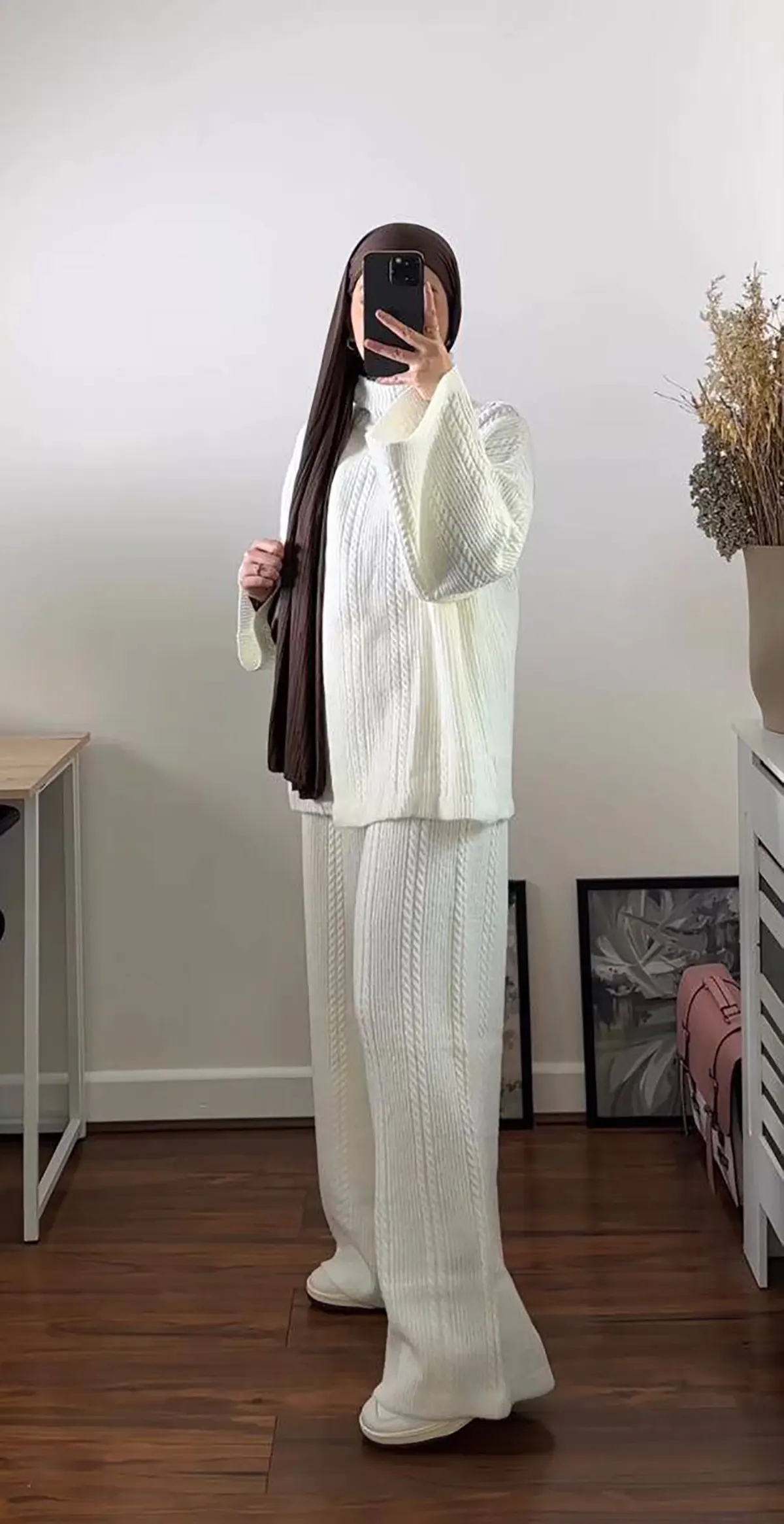 بلوز شلوار ست بافتنی زنانه 2024
