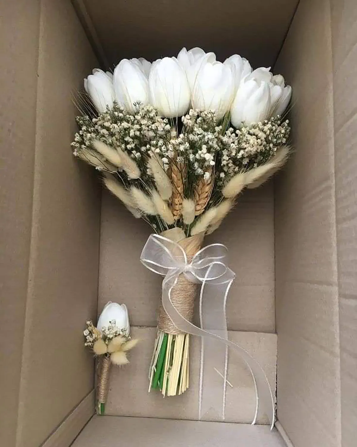 دسته گل عروس ارکیده