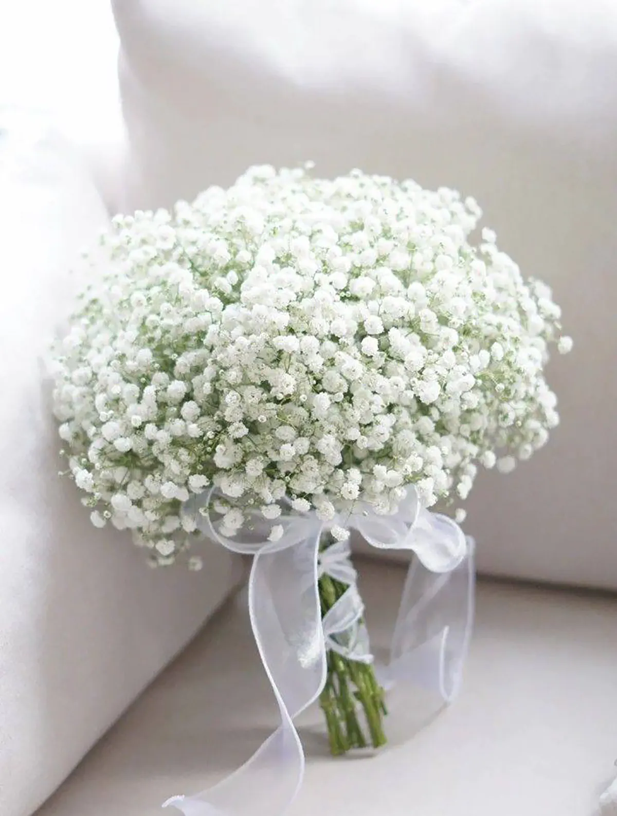 دسته گل عروس ساده و شیک